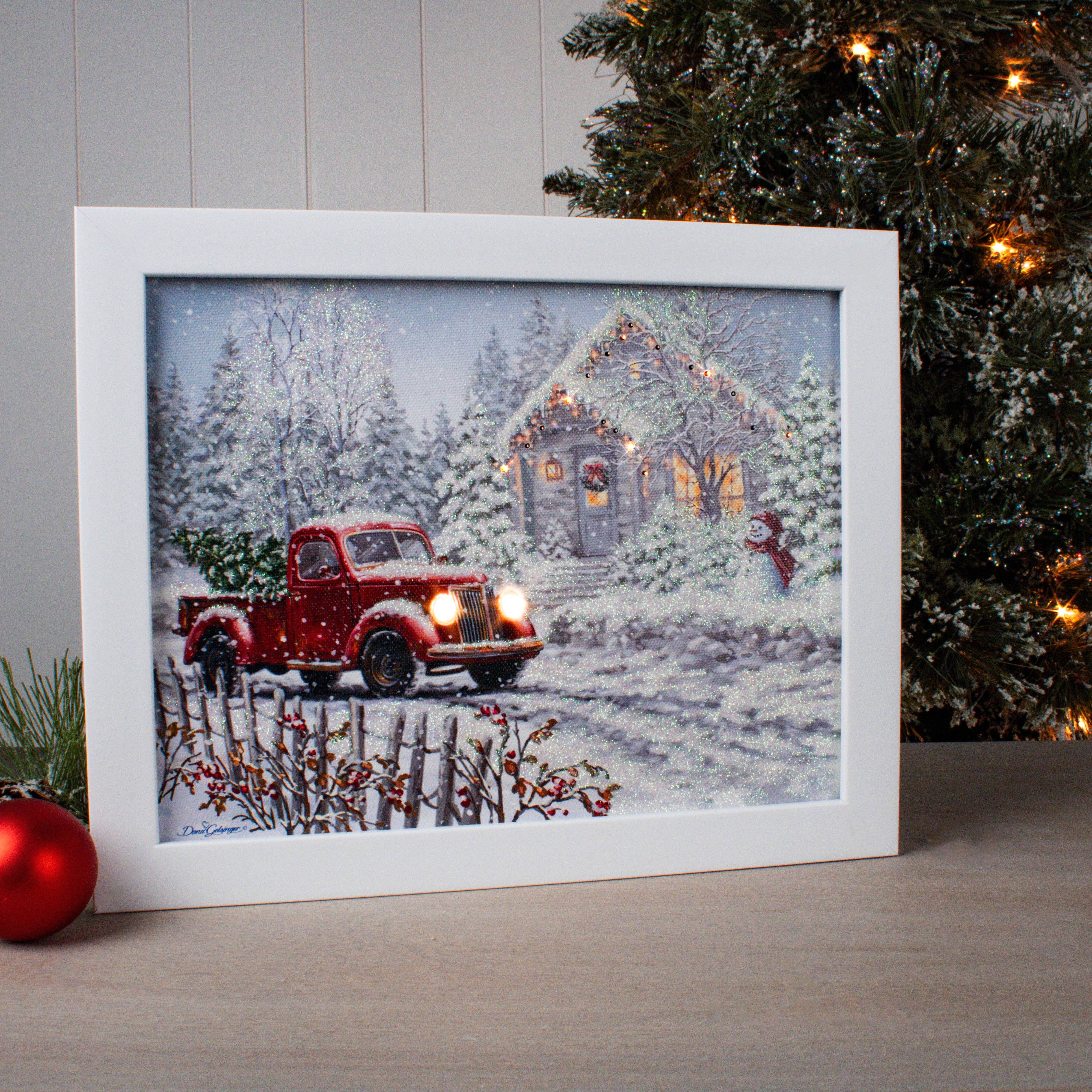 Glow Decor – Decoração de Natal por atacado – Caixa de Sombra Iluminada de Entrega Especial2