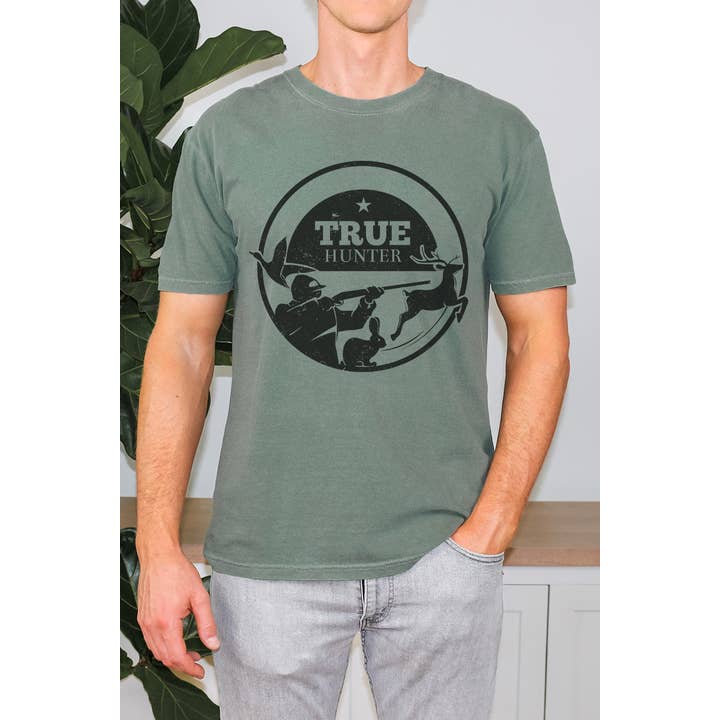 Circle True Hunter Graphic Tee for wholesale by Bella Me
