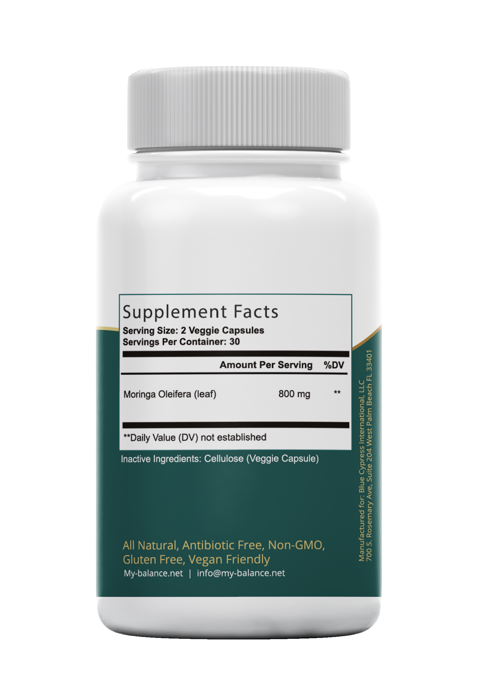 My Balance - Vente Supplément oral/vitamine - Moringa Oleifera biologique, une ancienne découverte1