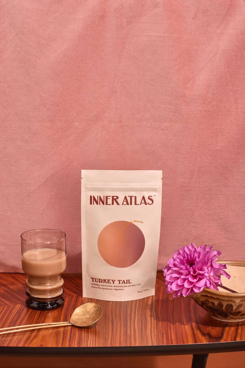 Inner Atlas – wholesale Protein-/superfoodpulver – Eko Turkfjäder Medicinskt Svampextrakt2
