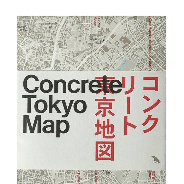 Concrete Tokyo Map for wholesale by Blue Crow Media
