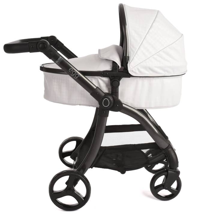 Roma - Wholesale Doll pram – Kids - egg® Dolls Pram - Houndstooth Silver3