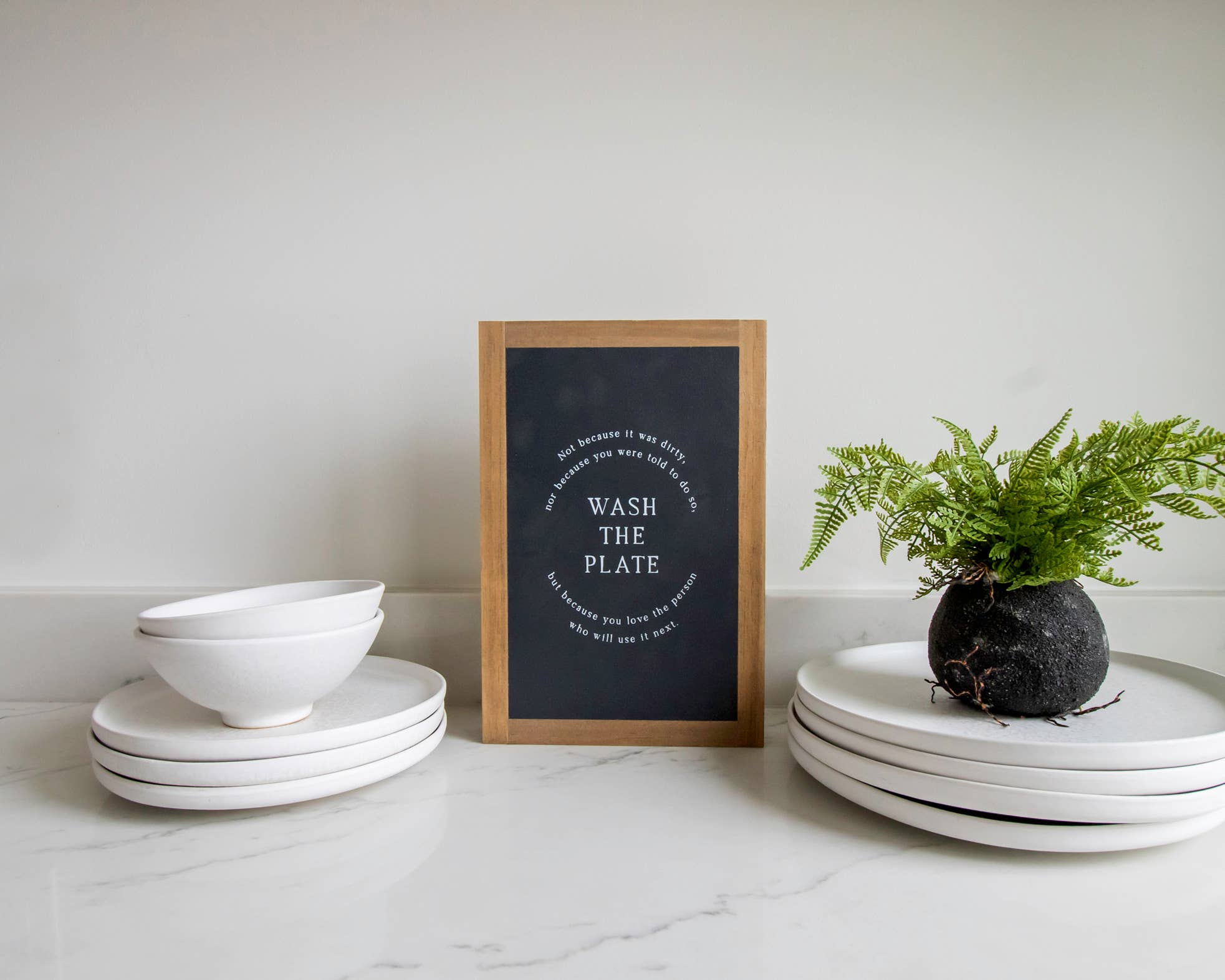 Joyfully Said - Wholesale Sign - Wash the Plate | Wall Art8