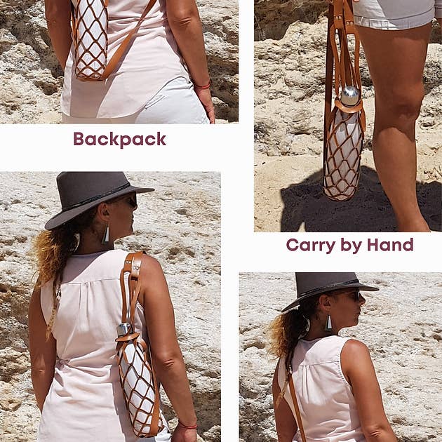 Drink in Style - Wholesale Crossbody bag – Women's - Backpack Cross Body Bottle Bag5