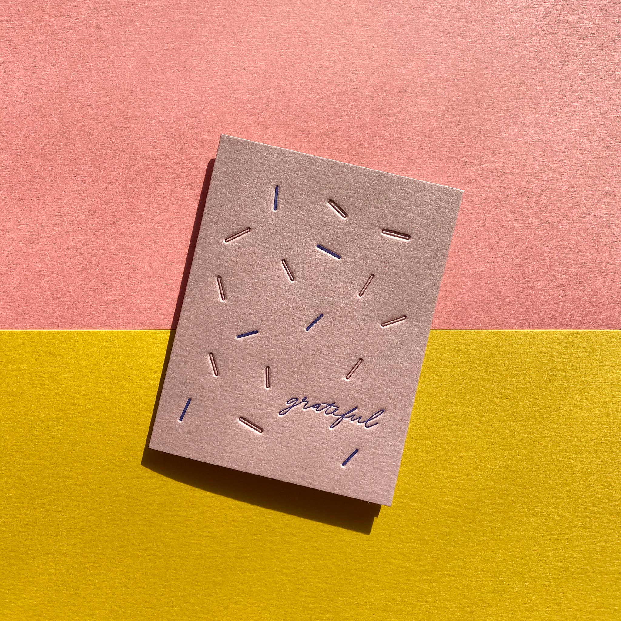 INK MEETS PAPER - Wholesale Thank You Card - Grateful - Thank You card