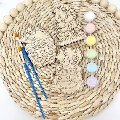 Juniper and Lilies – Großhandel Bastelset – Kinder – Oster-Malen-Aktivität | Malset für Kinder | DIY-Kunst-Set