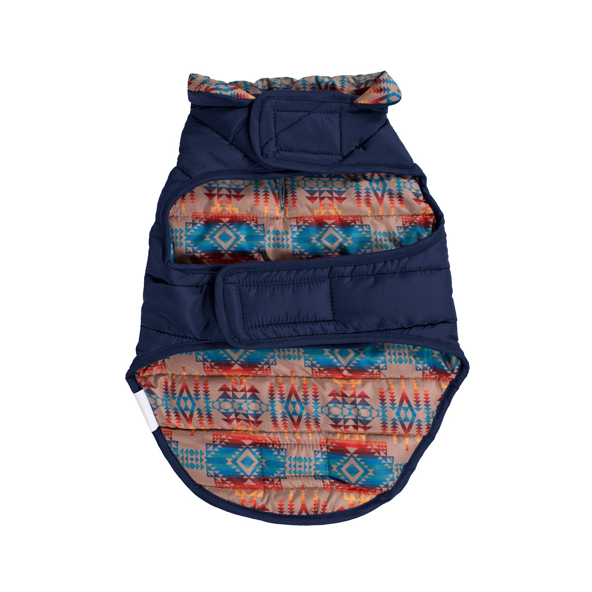 Carolina Pet Company - Wholesale Pet Coat - Dog - Pendleton Puffer Style Adjustable Dog Coat - Pilot Rock1