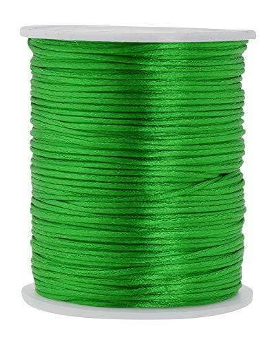 Mandala Crafts - Wholesale Craft Supplies - Mandala Crafts Satin Rattail Cord String from Nylon for Chinese Knot, Macramé, Trim, Jewelry Making37