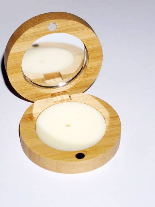AZURA Fragrance Solid Perfume Bamboo Container for wholesale by Morgana