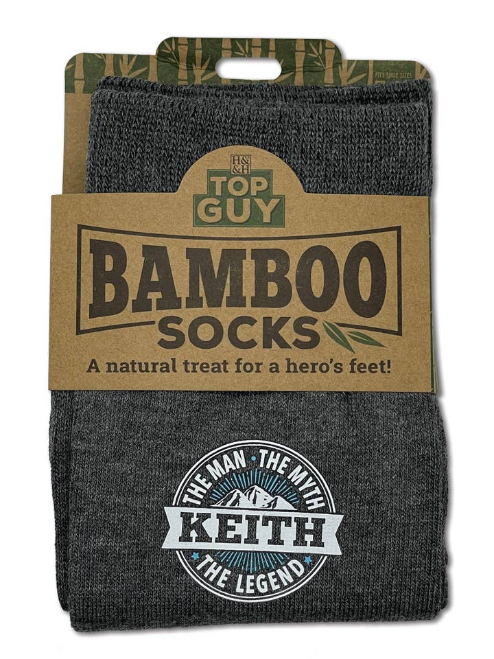 The H&H Group - Wholesale Socks - Men's - Top Guy Bamboo Socks - Keith