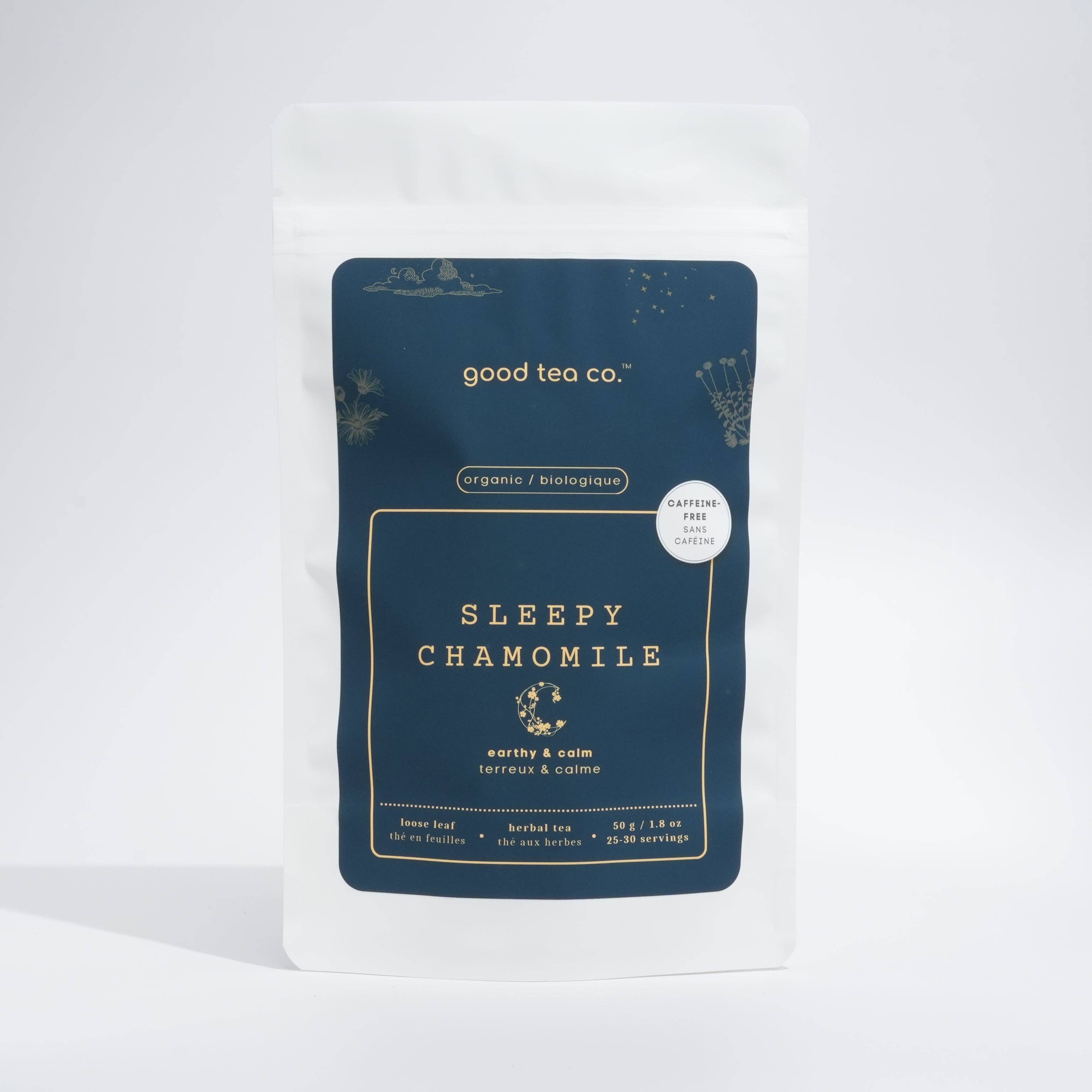 Good Tea Co. - Wholesale Loose Tea - Sleepy Chamomile (Organic) - Loose Leaf Herbal Tea3