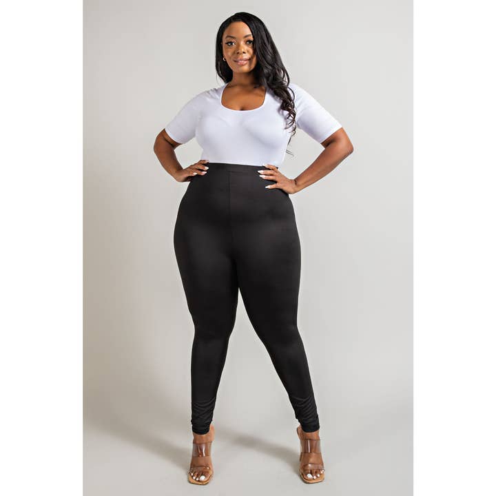 LEGGINGS TAILLE HAUTE GRANDE TAILLE pour la vente par The Curve LA
