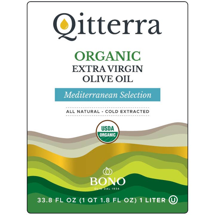 Bono USA Inc. - Wholesale Olive Oil - Qitterra Mediterranean Selection Organic EVOO