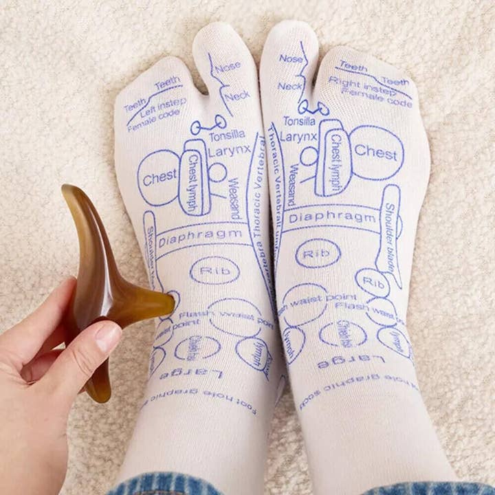 Ashlen – Großhandel Socken – Damen – HEILENDE FUSSREFLEXZONEN-SOCKEN