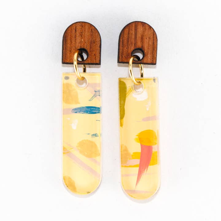 Pendientes colgantes Studio Graffiti - Limonada (Latitude) para venta al por mayor de Once Again Sam