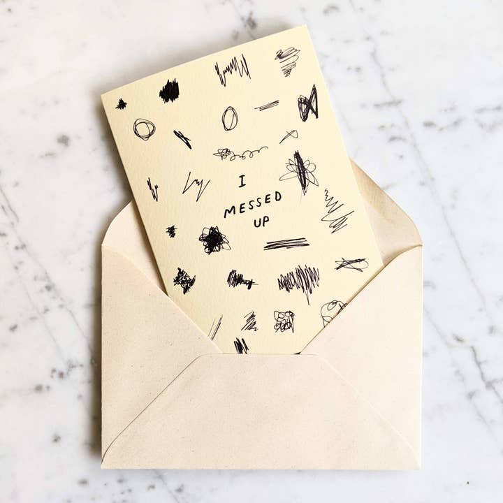 Madeleine Sywulak US - Wholesale I'm Sorry Card - I Messed Up Card2