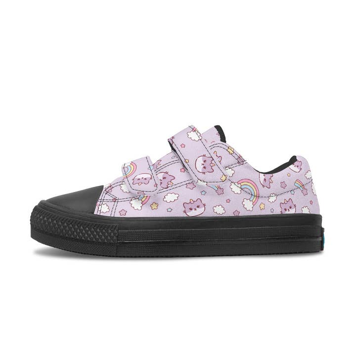 Zapatos para niños, camisetas bajas, arcoíris y gatos para venta al por mayor de MyKids-USA®