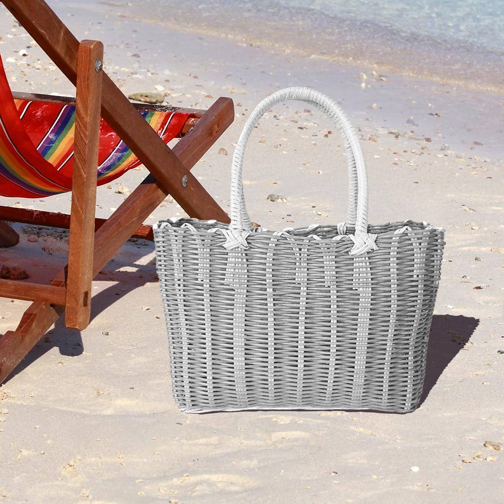 Sensibling Corp. - Venta al por mayor Bolsa de playa - Bolso de mano tejido en cesta / Bolso de hombro7