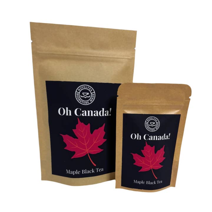 Oh Canada! - Maple Syrup Black Tea for wholesale by NovelTea Bookstore & Gifts
