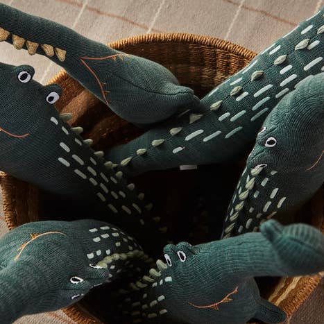 OYOY LIVING DESIGN A/S – Großhandel Kuschel-/Plüschtier – Kind & Baby – Herr Krokodil Gustav1