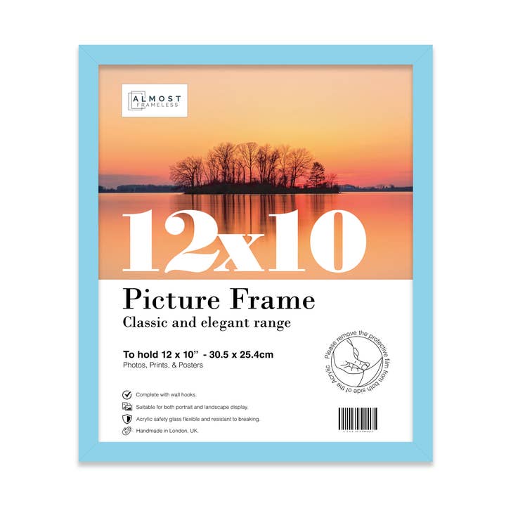 light blue 12x10 Picture Frame for wholesale by WholesaleFrames.co.uk
