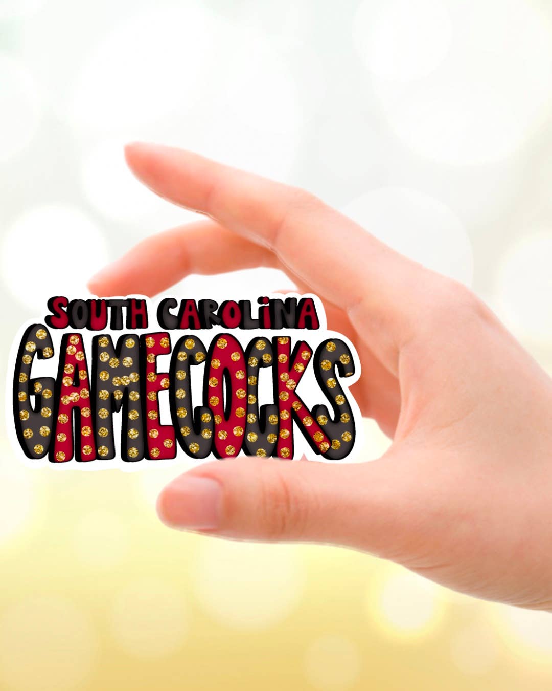 on the Bayou - Wholesale Sticker - South Carolina gamecocks waterproof vinyl sticker decals  2