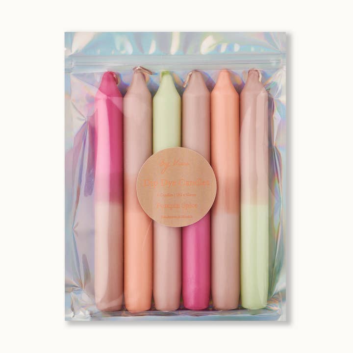 Dip Dye Candles im Set: Pumpkin Spice for wholesale by by Vivi.