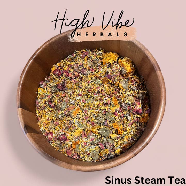 High Vibe Herbals - Wholesale Health/Detox Tea - Sinus Steam- Herbal Steam for Sinuses1