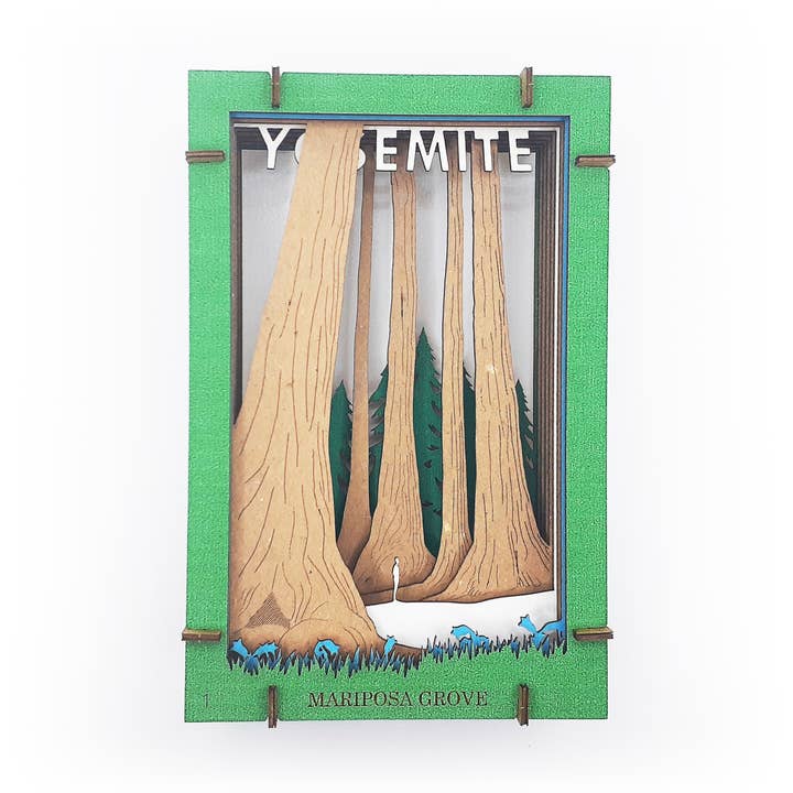 Tunnelbuch aus Pappe: Mariposa Grove für den Großhandel von Banko Box