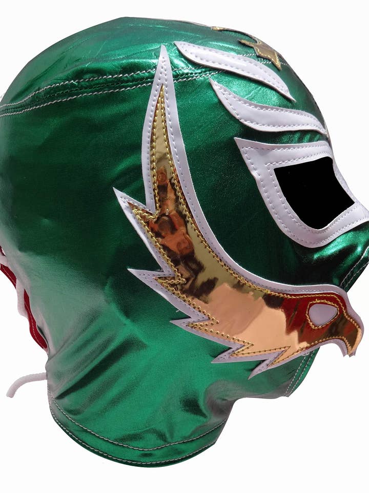 MEXTEQUIL - Wholesale Costume - Unisex - Luchador Mask Adult Wrestling Costume Rey Misterio
