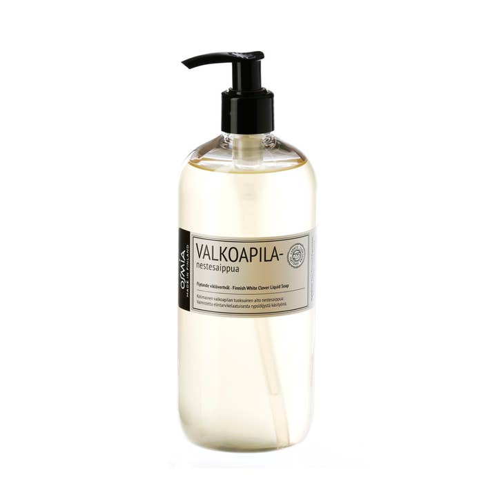 White clover liquid soap 500 ml for wholesale by Osmia