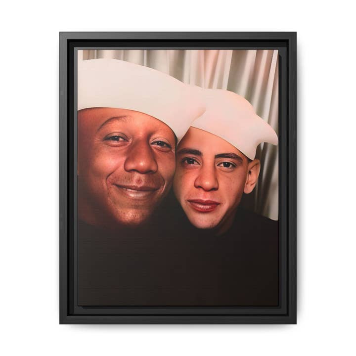 paire 084 | Framed Vintage Photo - Matte Canvas for wholesale by Walt & Pete