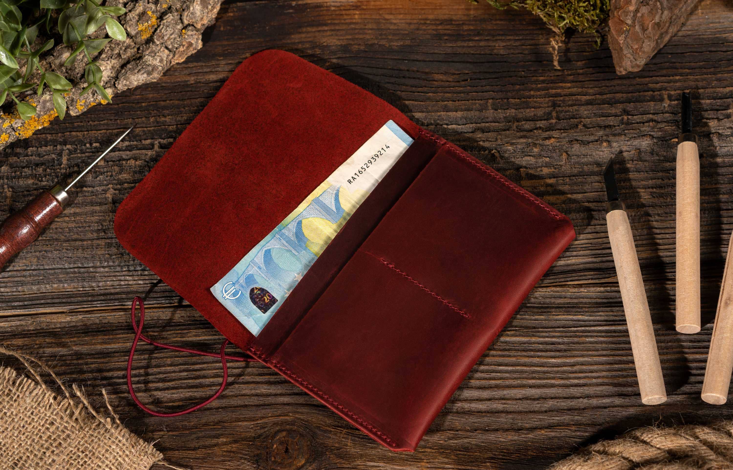 American Leather Goods - Wholesale Passport Case - Unisex - Passport Cover, Genuine Leather Passport Holder With Strap9
