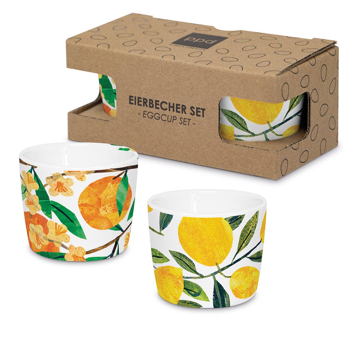 ppd Paperproducts Design GmbH - Wholesale Egg Cup/Holder - Tracey’s Garden x 2 Egg Cup Set CB0