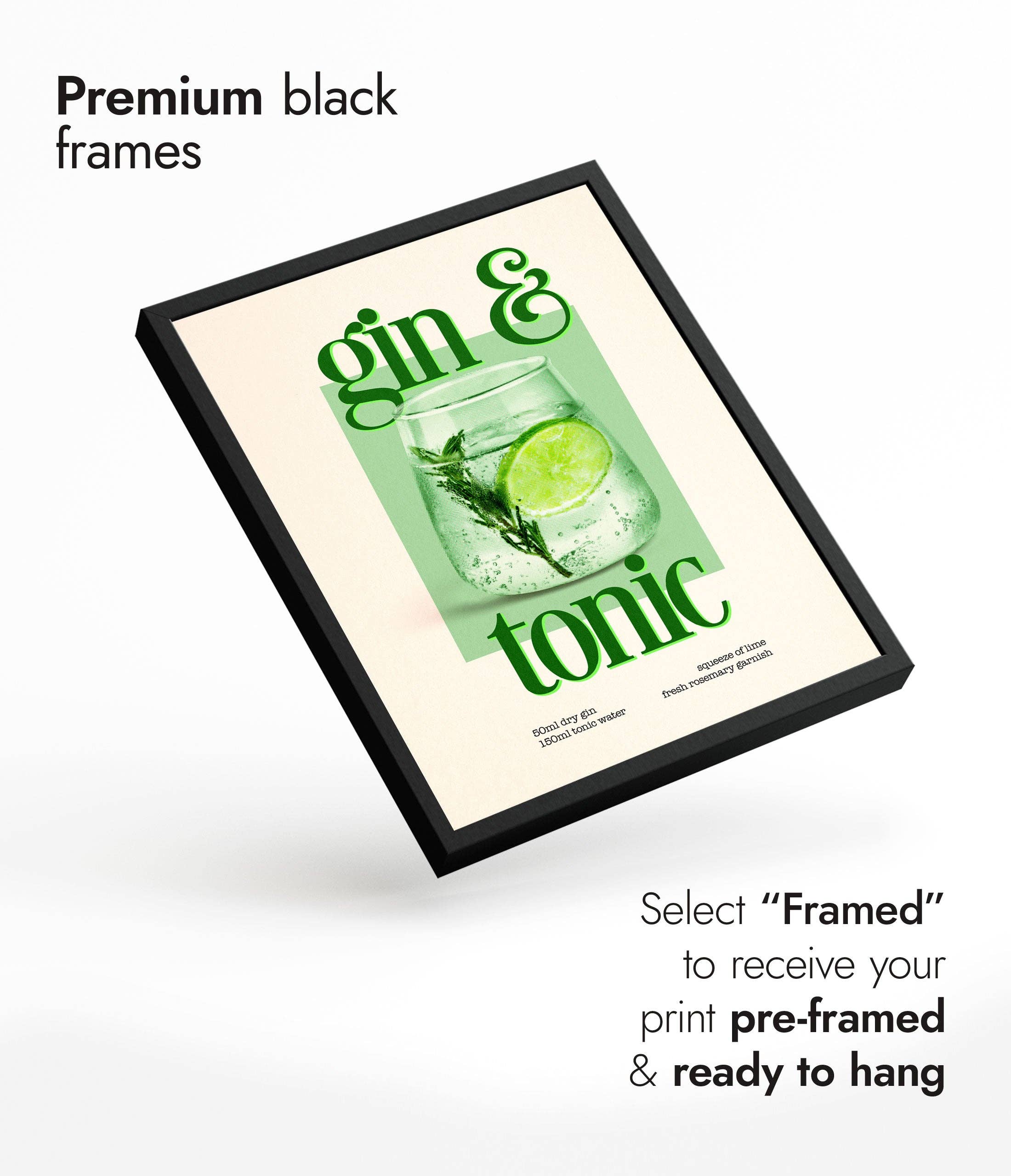 Animato – wholesale Art print – Gin & Tonic3