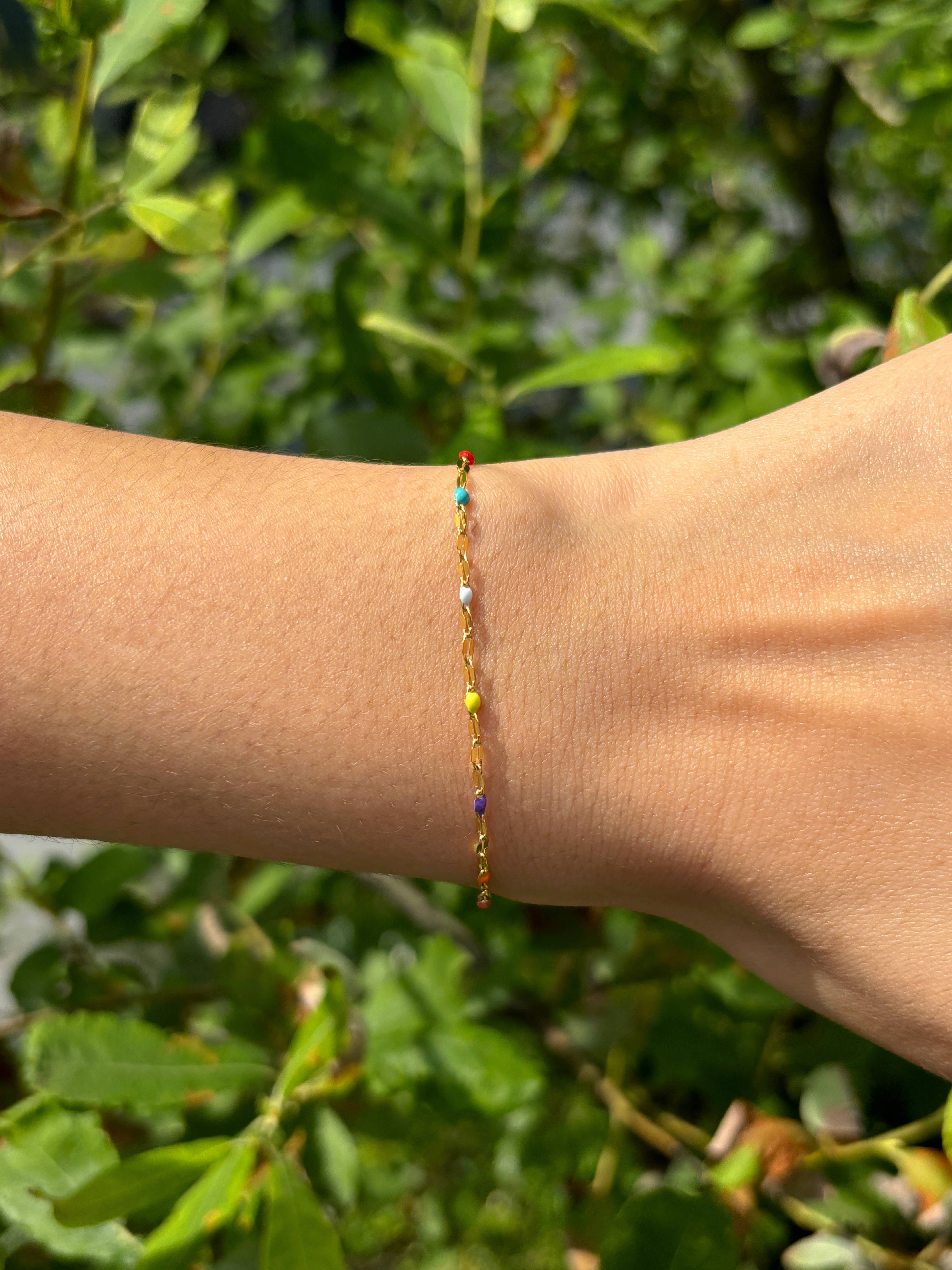 veelkleurig 324RX13 kleurrijke armband van roestvrij staal voor groothandel op Faire1