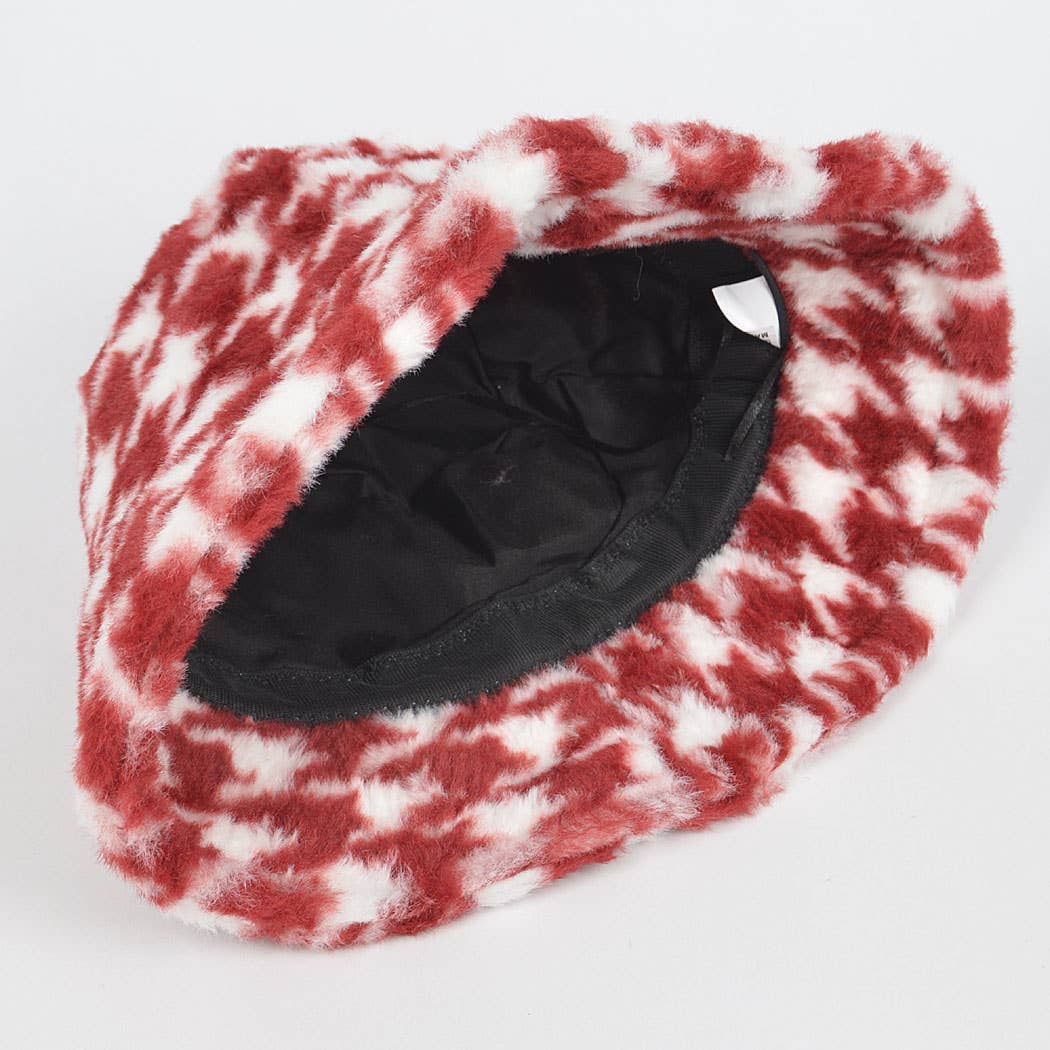 3AM BY H&D ACCESSORIES - Vendita all'ingrosso Cappello da pescatore - Donna - Cappello da pescatore con bordo in pelliccia sintetica3