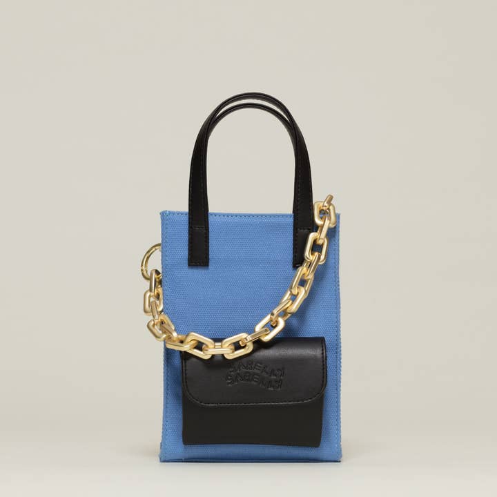 SARELLY SARELLY – Engroshandel Tote bag - Dame – Mini Cargo Tote - Kaktuslæder & lærred22