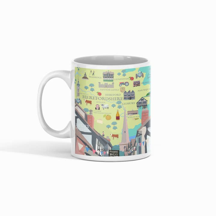 Betty Boyns Designs – wholesale Coffee mug – ILLUSTRATED MAP MUGS20
