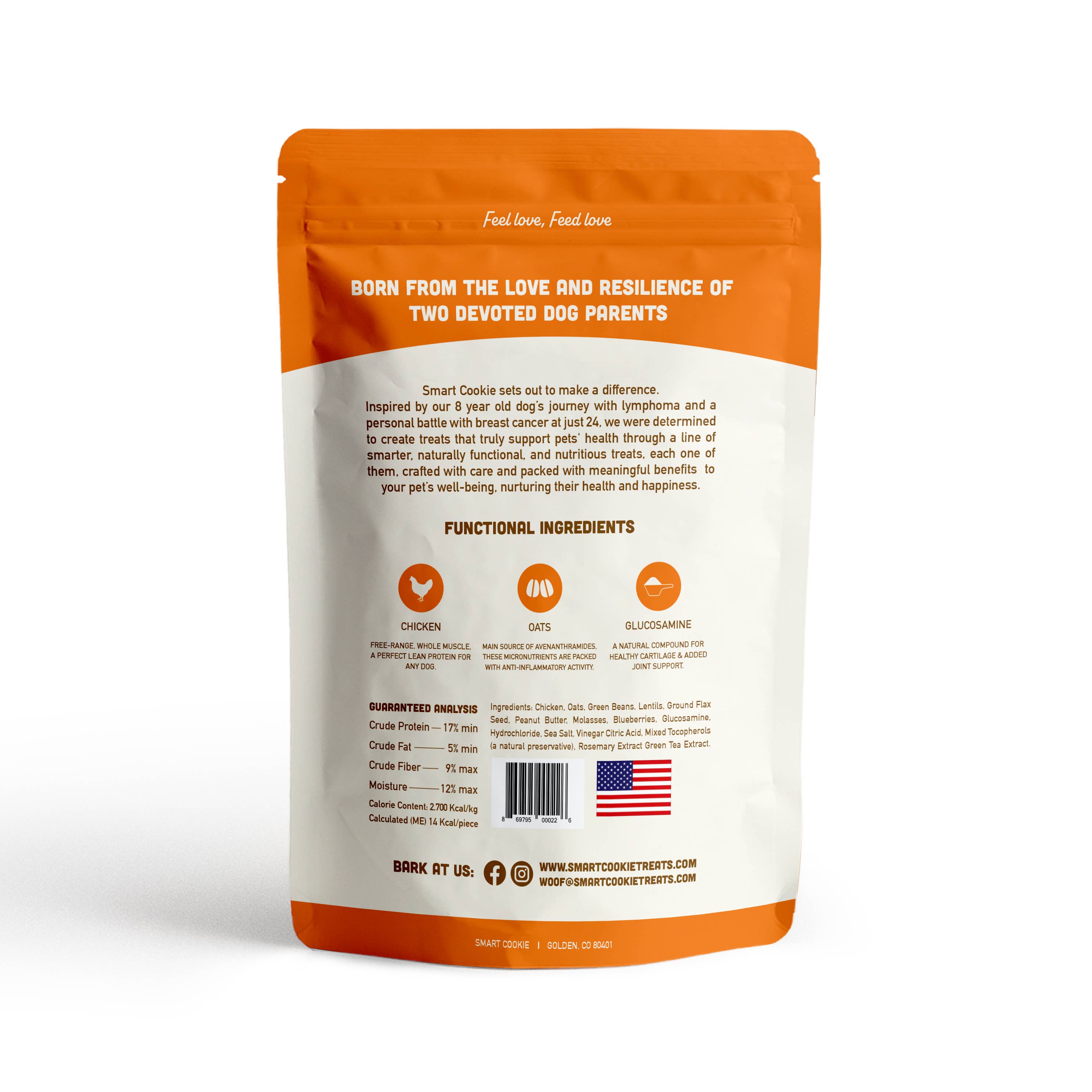 Smart Cookie Barkery - Wholesale Pet Treats - Dog - Hip and Joint Chicken Dog Treat2