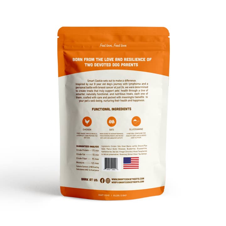 Smart Cookie Barkery - Wholesale Pet Treats - Dog - Hip and Joint Chicken Dog Treat2
