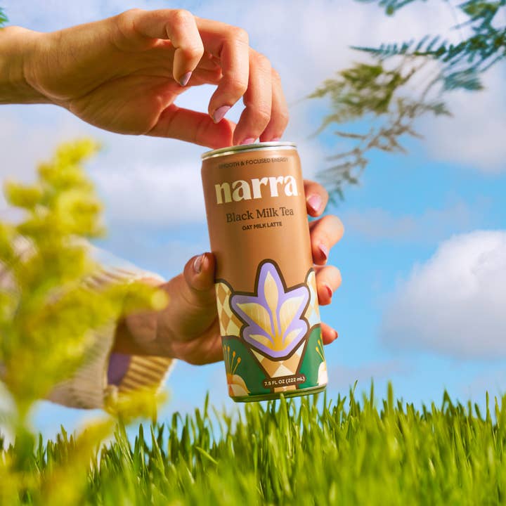 Narra - Wholesale Iced Tea - Black Milk Tea (Oat Milk Latte) | 12 Pack2