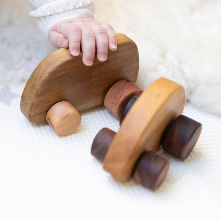 Liten bil och skåpbil i trä för wholesale av Casa Cordillera