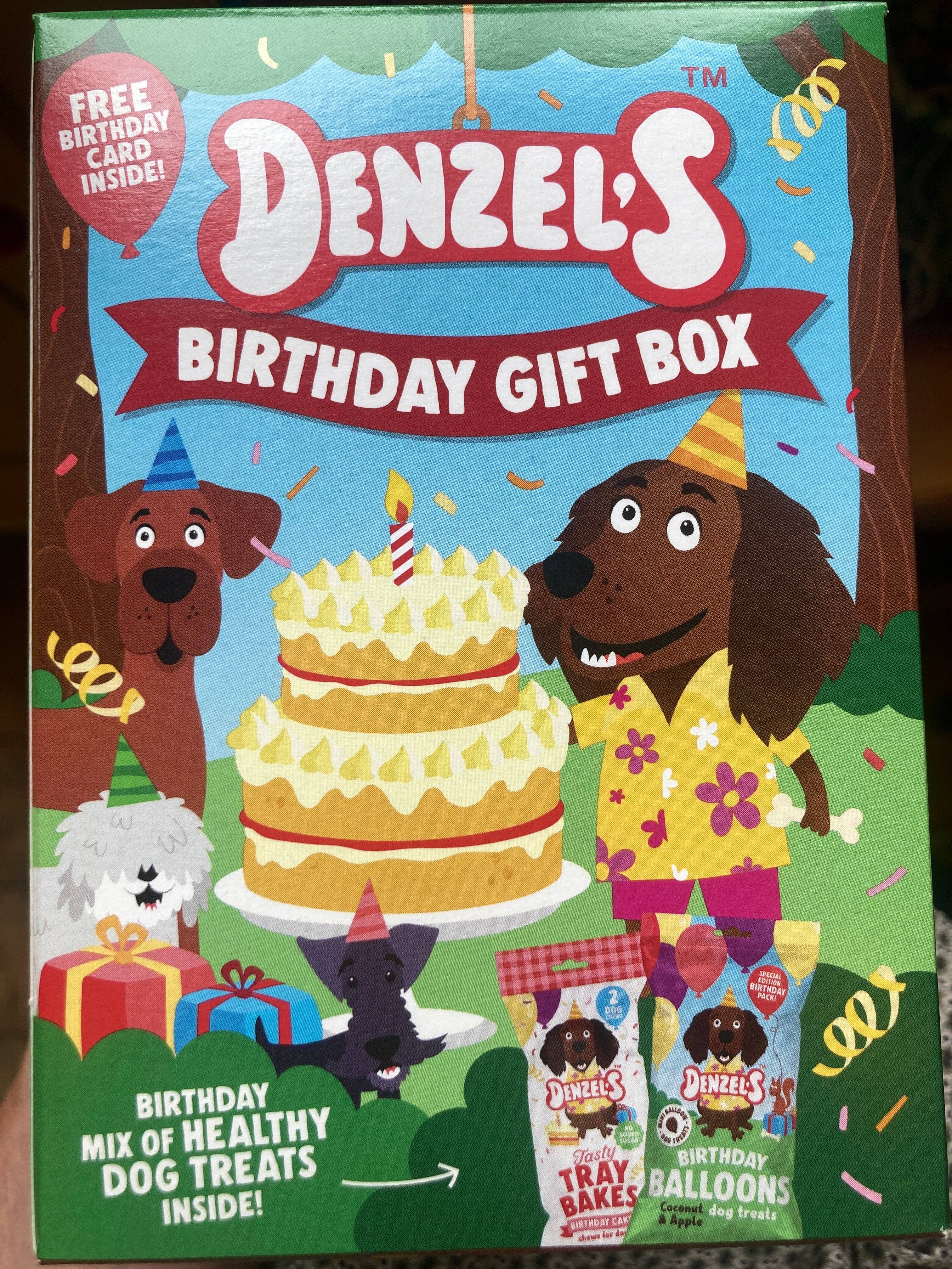 Hiro + Wolf - Vente Friandises – chien - Coffret Cadeau d'Anniversaire - Friandises pour Chiens de Denzel0