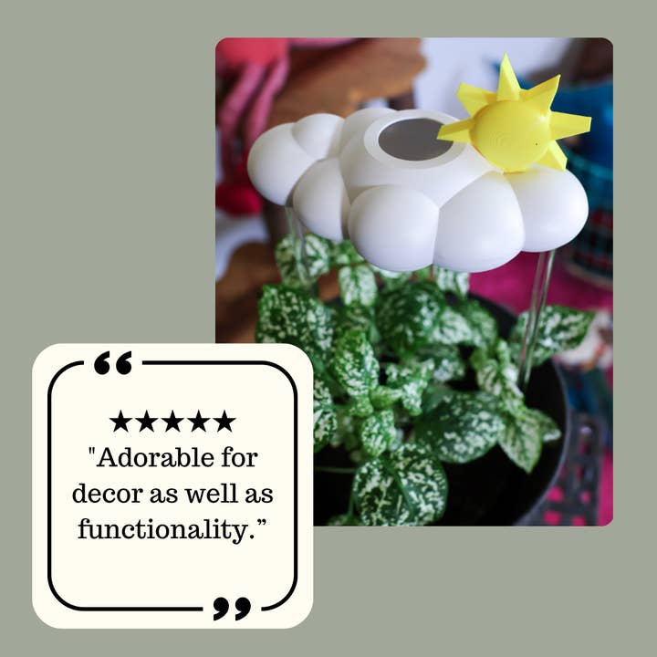 The Cloud Makers - Wholesale Plant Pot - Sun Charm for Dripping Rain Clouds7