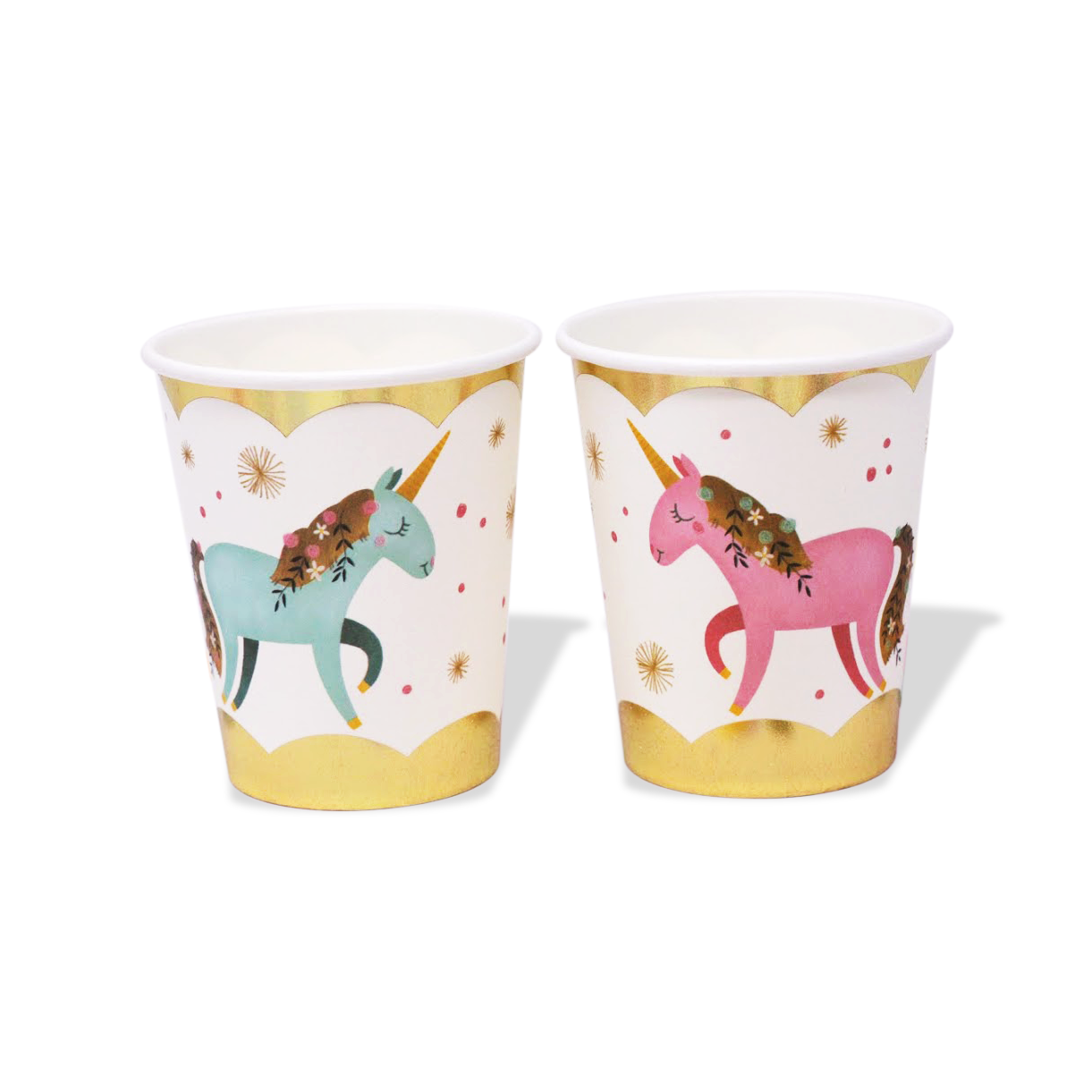 Party Squirrel - Wholesale Disposable Tableware Pack - Believe in Unicorn Party Supplies Set4