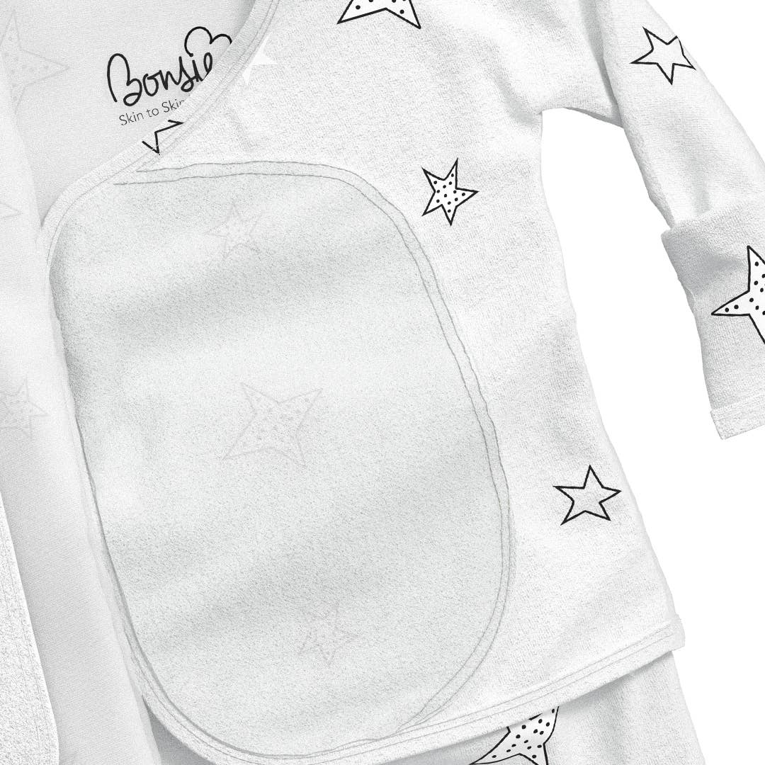 Bonsie Skin to Skin Babywear - Wholesale Bodysuit (Footed) - Baby - Footie - Stars3