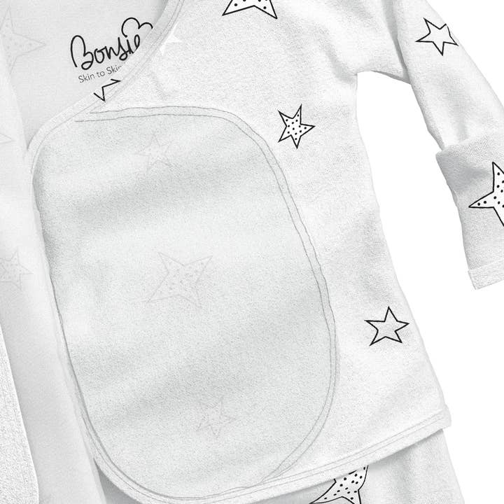 Bonsie Skin to Skin Babywear - Wholesale Bodysuit (Footed) - Baby - Footie - Stars3