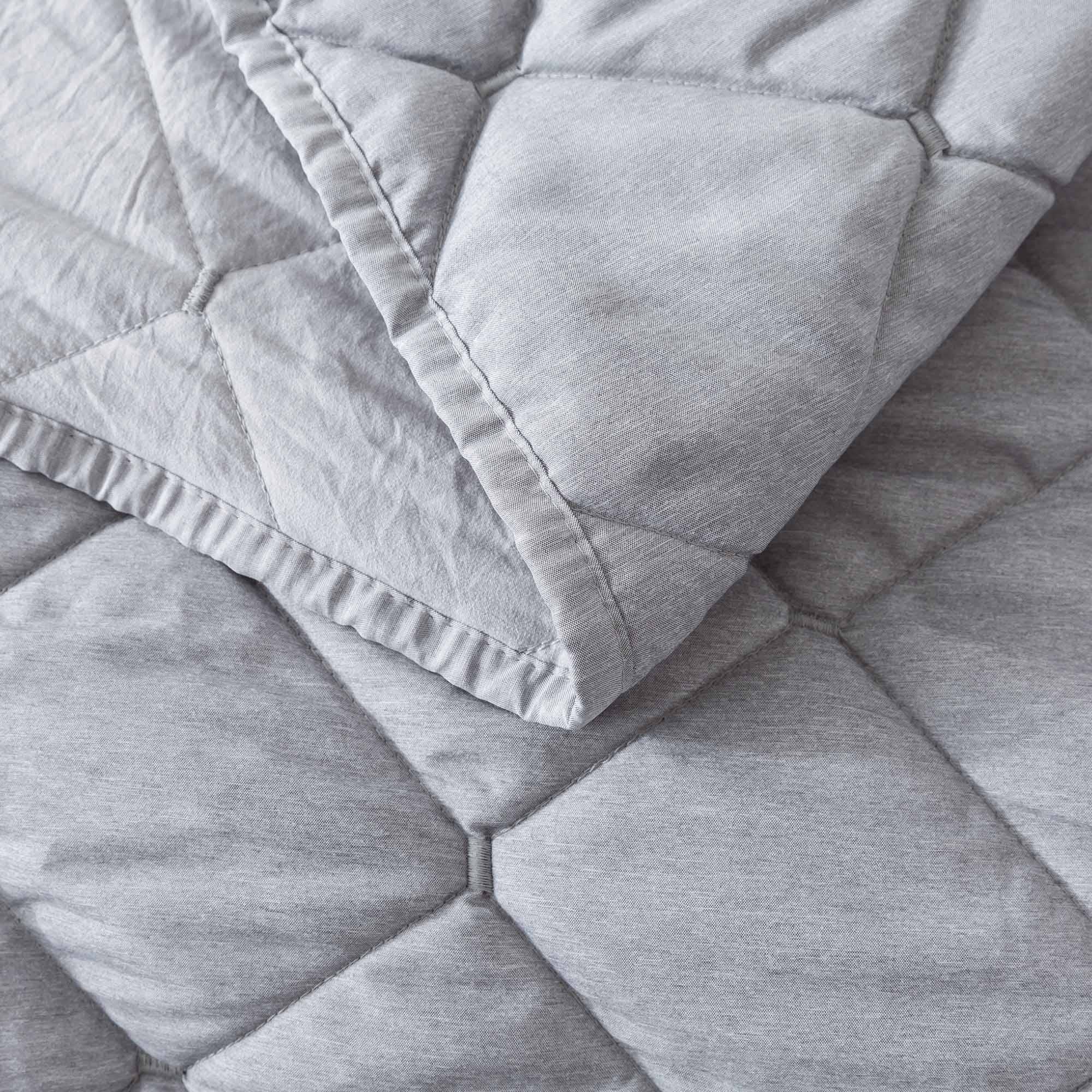 Kasentex - Vente Parure de lit - Ensemble de couette avec grille contemporaine Abstrait4