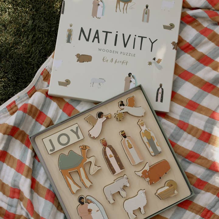 Be A Heart - Wholesale Puzzle - Kids - Nativity Wooden Puzzle8